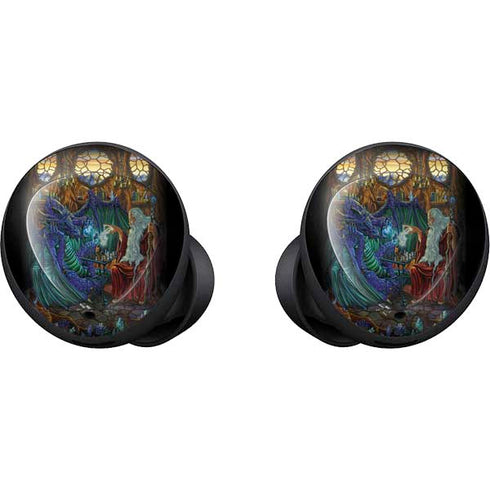 Ed Beard Jr. Dragon and Wizard Playing Chess Galaxy Buds Skin