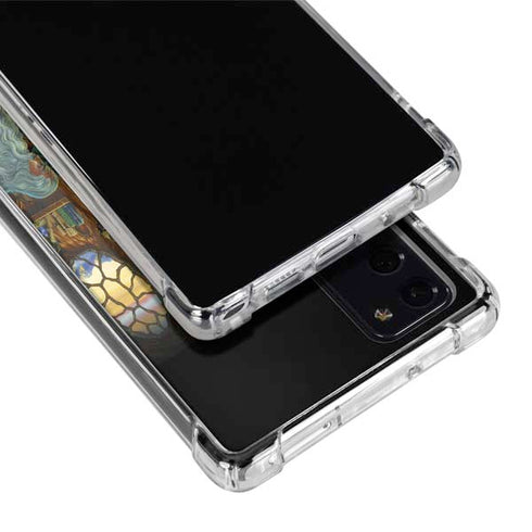 Ed Beard Jr. Dragon and Wizard Playing Chess Galaxy Note20 5G Clear Case