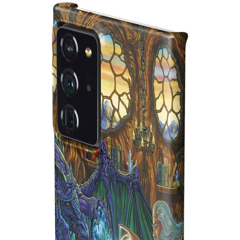 Ed Beard Jr. Dragon and Wizard Playing Chess Galaxy Note20 Ultra 5G Lite Case
