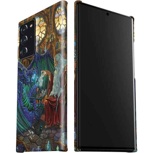 Ed Beard Jr. Dragon and Wizard Playing Chess Galaxy Note20 Ultra 5G Lite Case