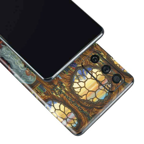 Ed Beard Jr. Dragon and Wizard Playing Chess Galaxy S20 Fan Edition Skin