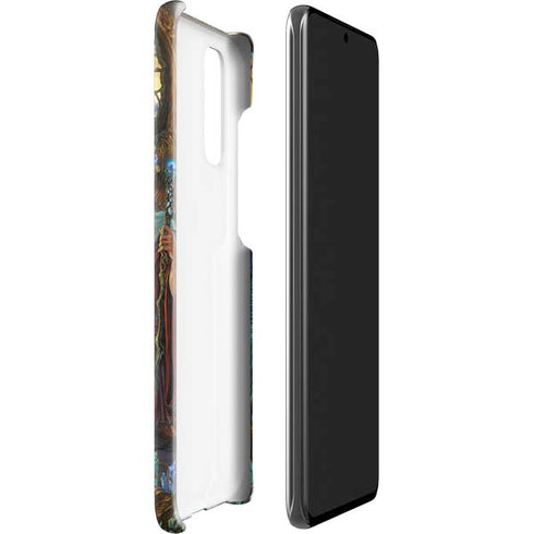Ed Beard Jr. Dragon and Wizard Playing Chess Galaxy S20 Lite Case
