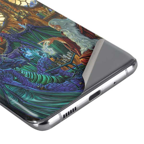 Ed Beard Jr. Dragon and Wizard Playing Chess Galaxy S20 Ultra 5G Skin