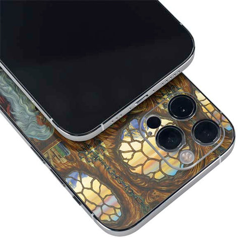 Ed Beard Jr. Dragon and Wizard Playing Chess iPhone 12 Pro Max Skin