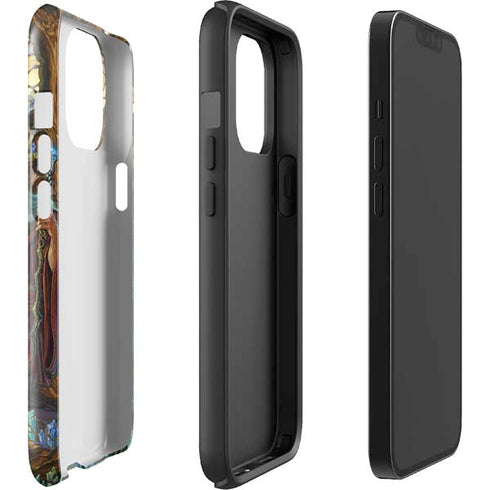 Ed Beard Jr. Dragon and Wizard Playing Chess iPhone 13 Pro Max Impact Case