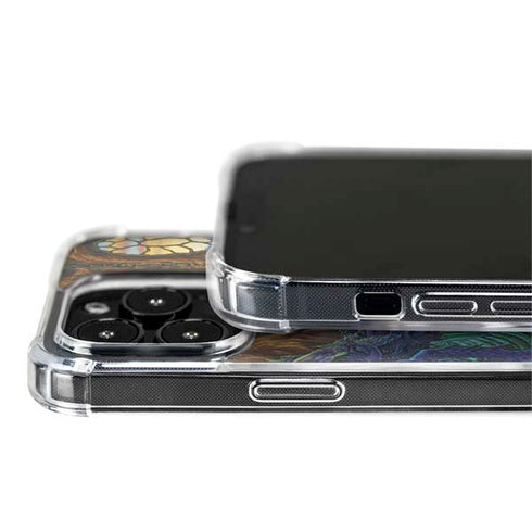 Ed Beard Jr. Dragon and Wizard Playing Chess iPhone 14 Pro MagSafe Case