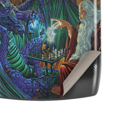 Ed Beard Jr. Dragon and Wizard Playing Chess Motorola RAZR Skin