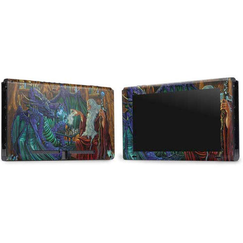 Ed Beard Jr. Dragon and Wizard Playing Chess Nintendo Switch Bundle Skin
