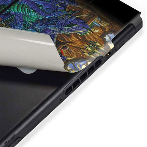 Ed Beard Jr. Dragon and Wizard Playing Chess Nintendo Switch Bundle Skin