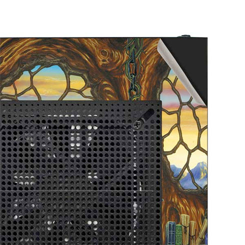 Ed Beard Jr. Dragon and Wizard Playing Chess NZXT H510 Compact ATX Mid-Tower Case Skin