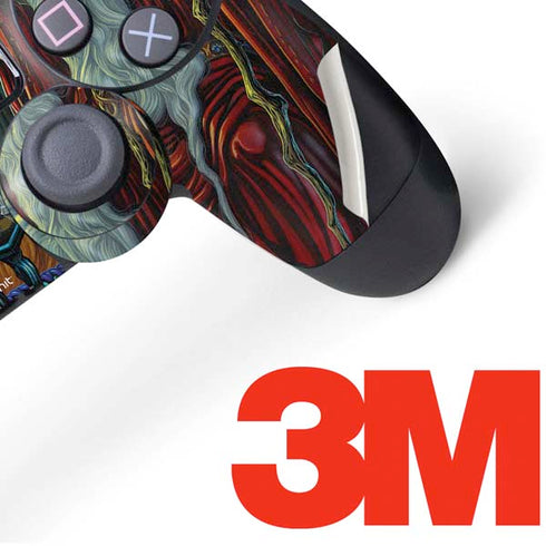 Ed Beard Jr. Dragon and Wizard Playing Chess PS4 Controller Skin