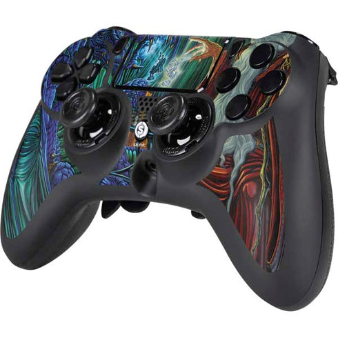 Ed Beard Jr. Dragon and Wizard Playing Chess PS4/PC SCUF Impact Controller Skin