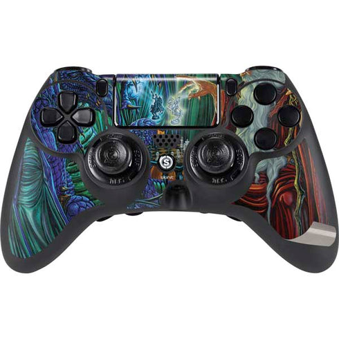 Ed Beard Jr. Dragon and Wizard Playing Chess PS4/PC SCUF Impact Controller Skin