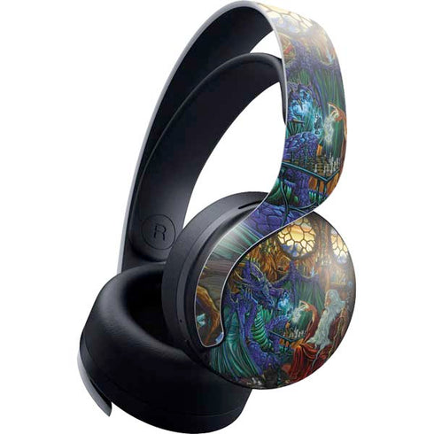 Ed Beard Jr. Dragon and Wizard Playing Chess PULSE 3D Wireless Headset for PS5 Skin