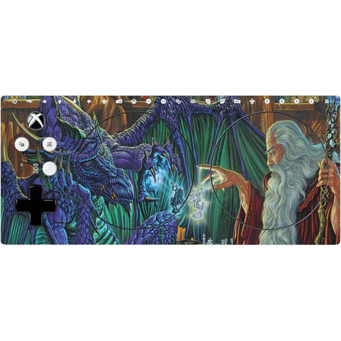 Ed Beard Jr. Dragon and Wizard Playing Chess Xbox Adaptive Controller Skin