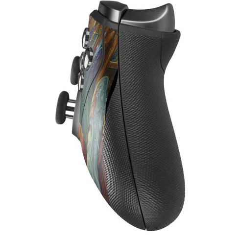 Ed Beard Jr. Dragon and Wizard Playing Chess Xbox Elite Wireless Controller Series 2 Skin