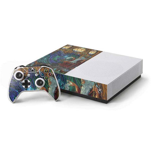 Ed Beard Jr. Dragon and Wizard Playing Chess Xbox One S All-Digital Edition Bundle Skin