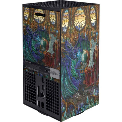 Ed Beard Jr. Dragon and Wizard Playing Chess Xbox Series X Bundle Skin