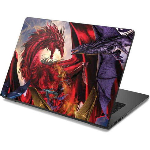 Ruth Thompson Dragon Battle Dell Chromebook Skin