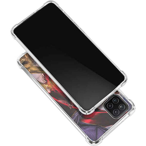 Ruth Thompson Dragon Battle Galaxy A12 Clear Case