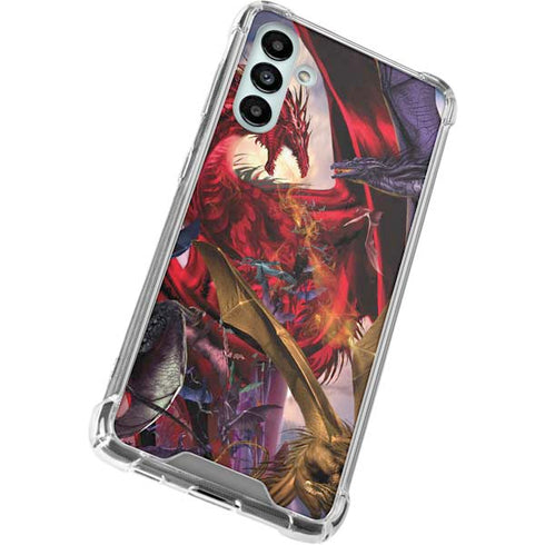 Ruth Thompson Dragon Battle Galaxy A13 5G Clear Case