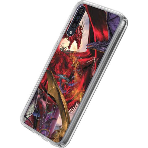 Ruth Thompson Dragon Battle Galaxy A50 Clear Case