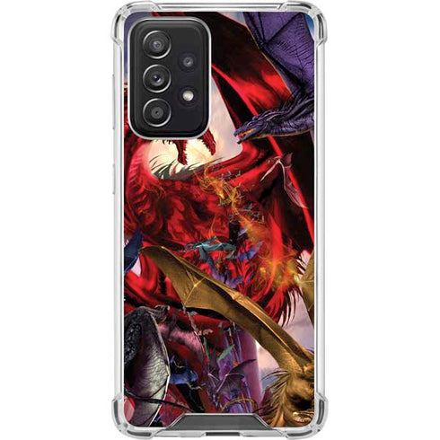 Ruth Thompson Dragon Battle Galaxy A52 5G Clear Case