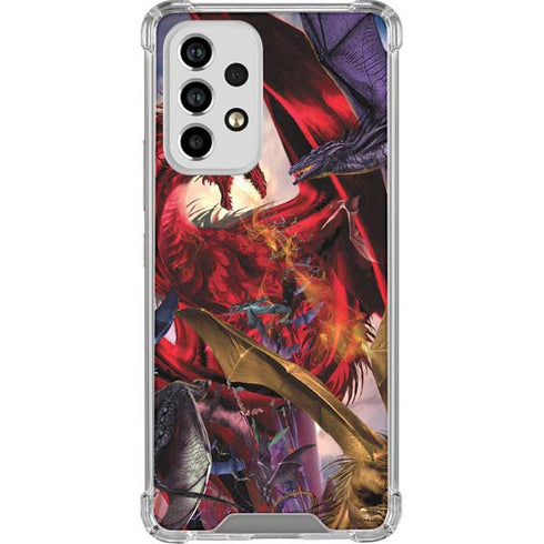 Ruth Thompson Dragon Battle Galaxy A53 5G Clear Case