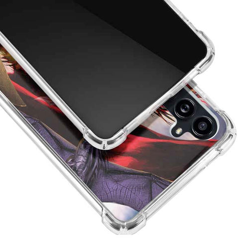 Dragon Battle by Ruth Thompson Galaxy A54 5G Clear Case