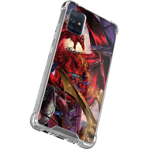 Ruth Thompson Dragon Battle Galaxy A71 5G Clear Case