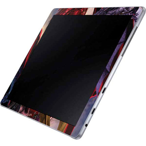Ruth Thompson Dragon Battle Galaxy Book 12in Skin