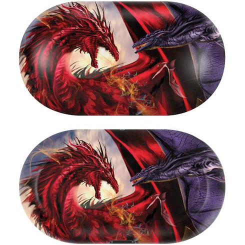 Ruth Thompson Dragon Battle Galaxy Buds Skin