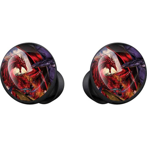 Ruth Thompson Dragon Battle Galaxy Buds Skin