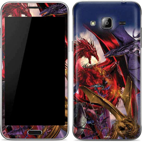 Ruth Thompson Dragon Battle Galaxy J3 Skin