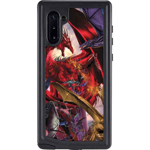 Ruth Thompson Dragon Battle Galaxy Note 10 Waterproof Case