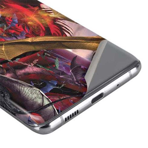 Ruth Thompson Dragon Battle Galaxy S20 Plus Skin
