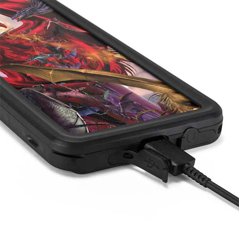Ruth Thompson Dragon Battle Galaxy S20 Plus Waterproof Case