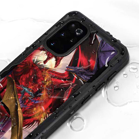 Ruth Thompson Dragon Battle Galaxy S20 Plus Waterproof Case