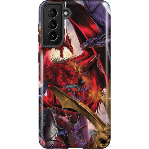 Ruth Thompson Dragon Battle Galaxy S21 FE Pro Case