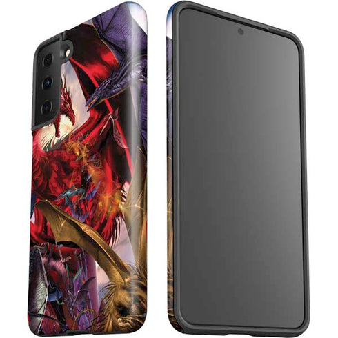 Ruth Thompson Dragon Battle Galaxy S21 FE Pro Case