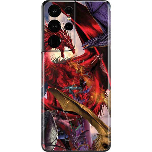 Ruth Thompson Dragon Battle Galaxy S21 Ultra 5G Skin