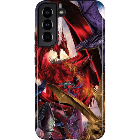 Ruth Thompson Dragon Battle Galaxy S22 Plus Pro Case