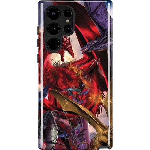 Ruth Thompson Dragon Battle Galaxy S22 Ultra Pro Case