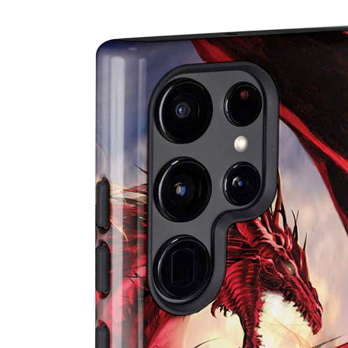 Ruth Thompson Dragon Battle Galaxy S22 Ultra Pro Case