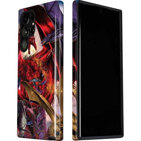 Ruth Thompson Dragon Battle Galaxy S22 Ultra Pro Case
