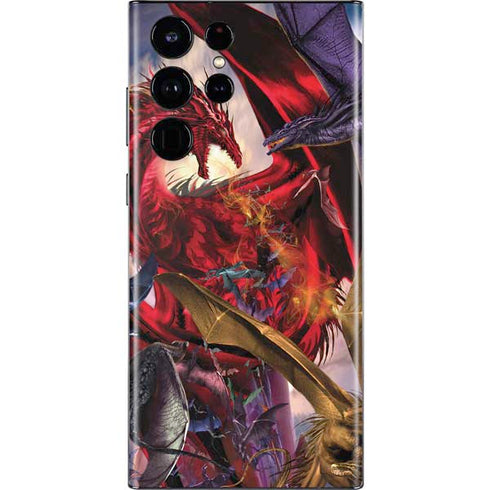 Ruth Thompson Dragon Battle Galaxy S22 Ultra Skin