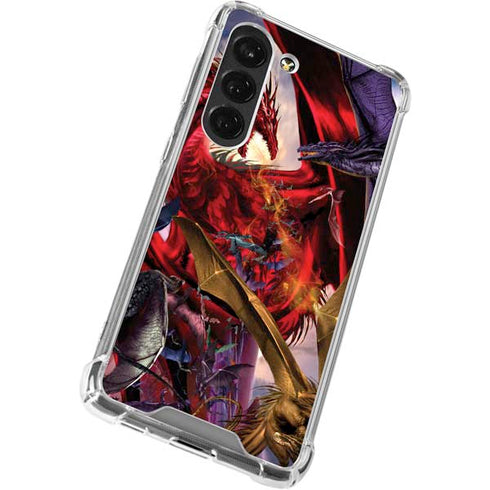 Ruth Thompson Dragon Battle Galaxy S23 Clear Case