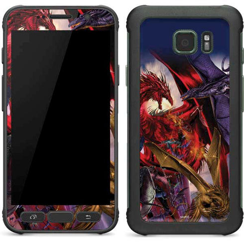 Ruth Thompson Dragon Battle Galaxy S7 Active Skin