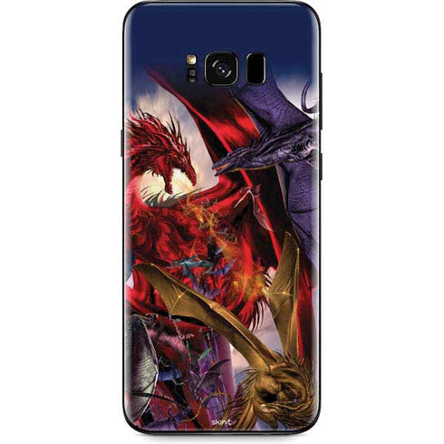 Ruth Thompson Dragon Battle Galaxy S8 Plus Skin