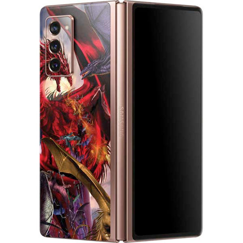Ruth Thompson Dragon Battle Galaxy Z Fold2 5G Skin